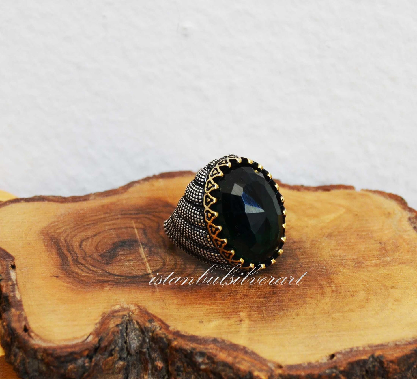 Turkish Handmade Silver Men Ring