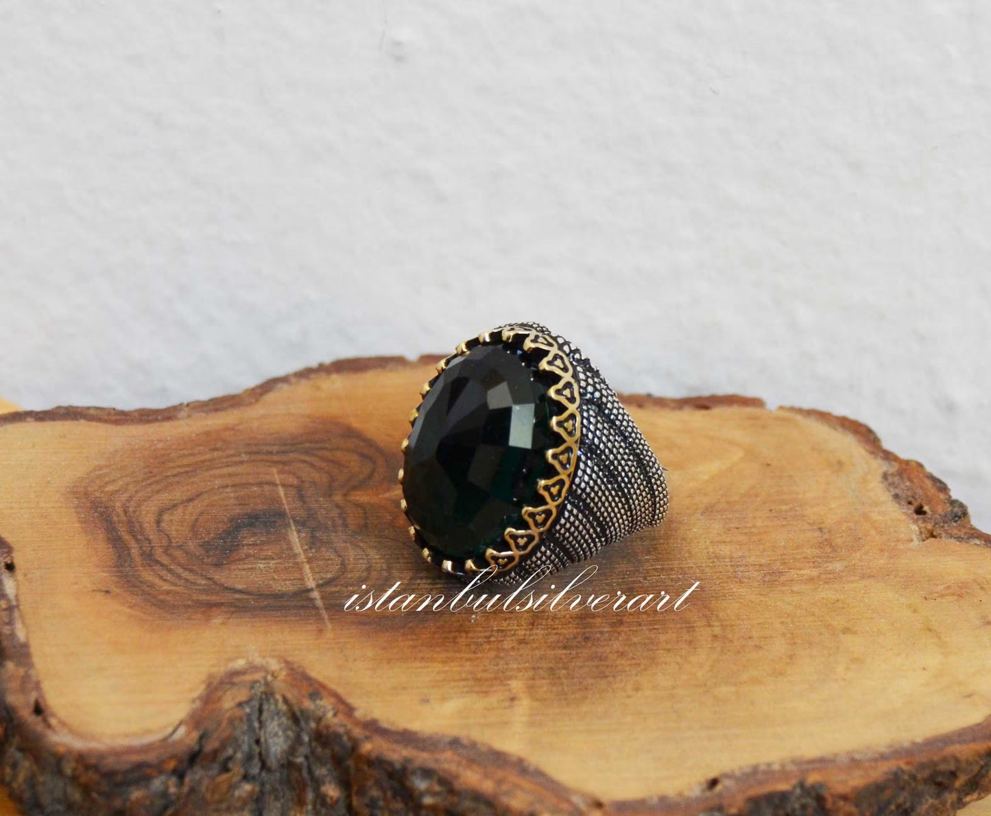 Turkish Handmade Silver Men Ring