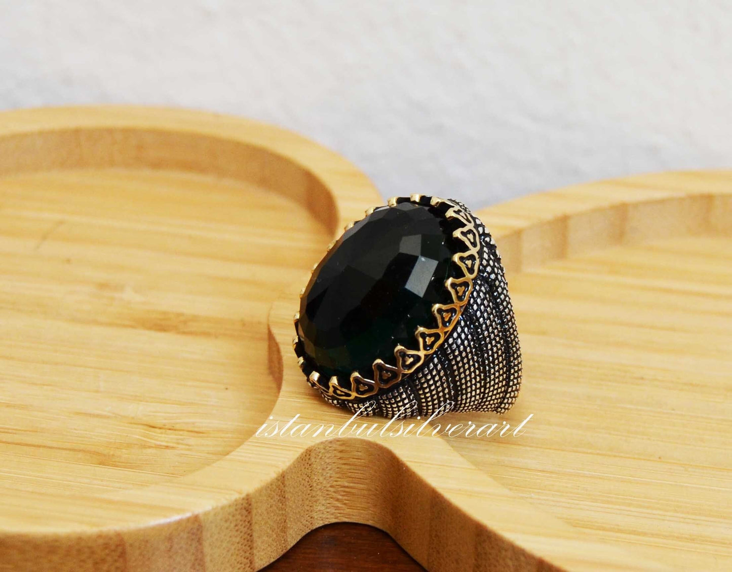 Turkish Handmade Silver Men Ring