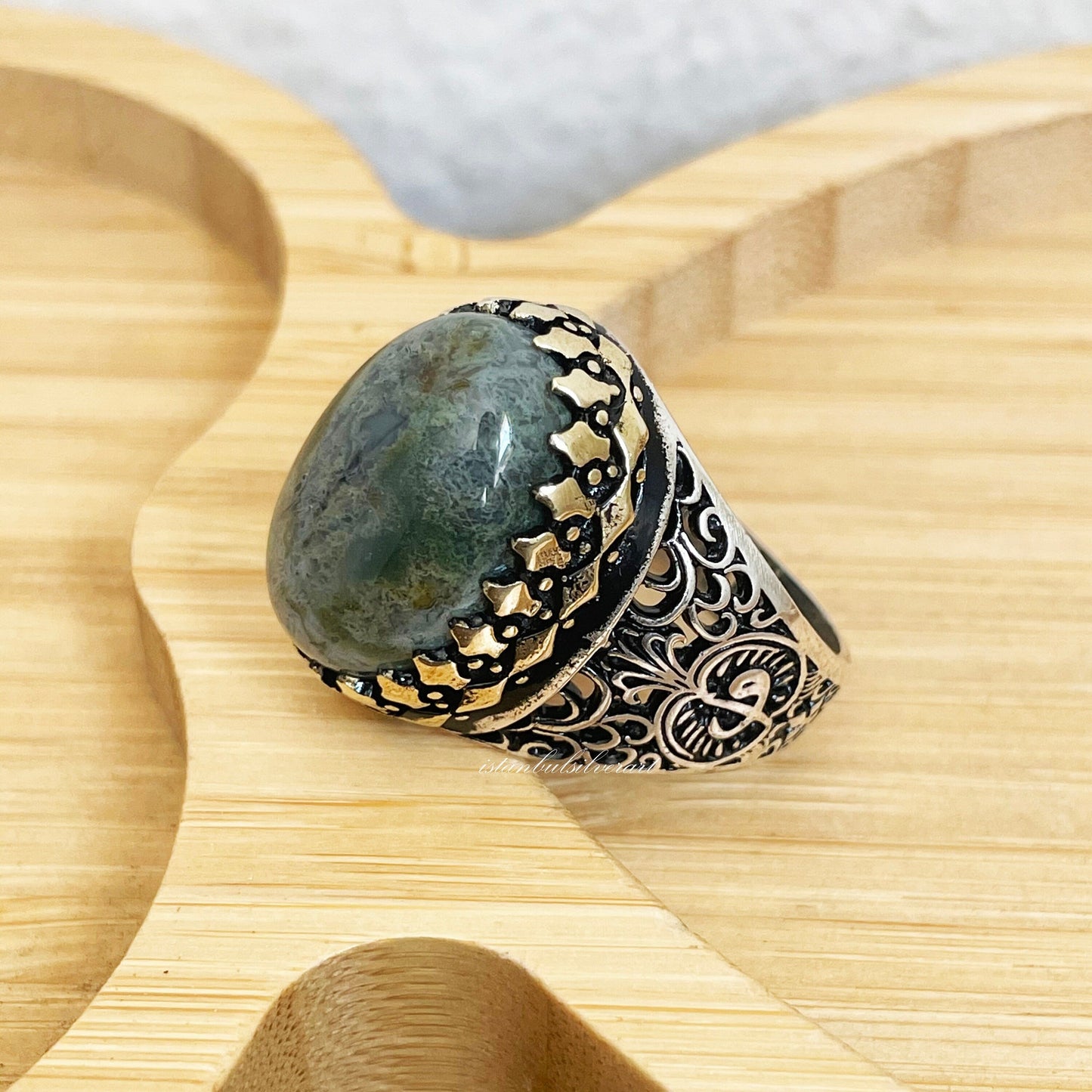 Turkish Handmade Silver Men Ring