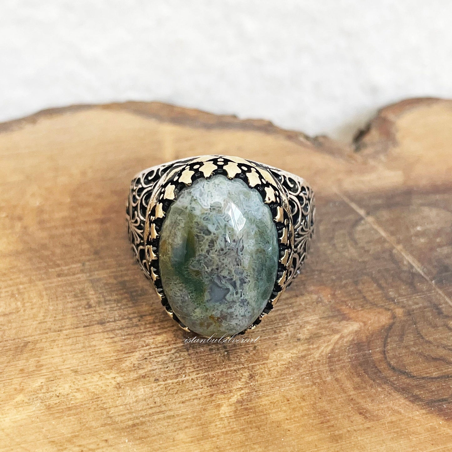 Turkish Handmade Silver Men Ring