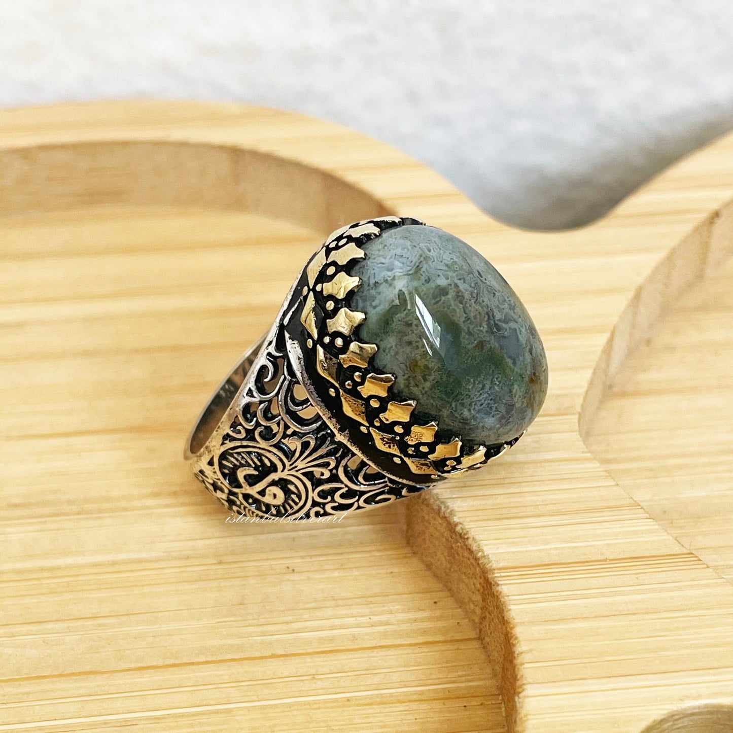 Turkish Handmade Silver Men Ring