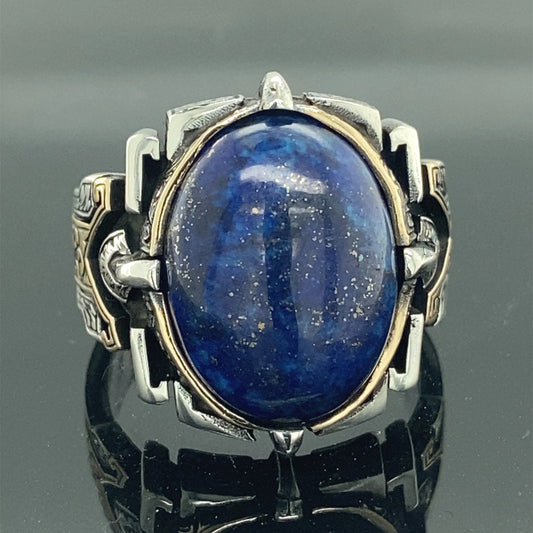 Natural Lapis Lazuli Ring