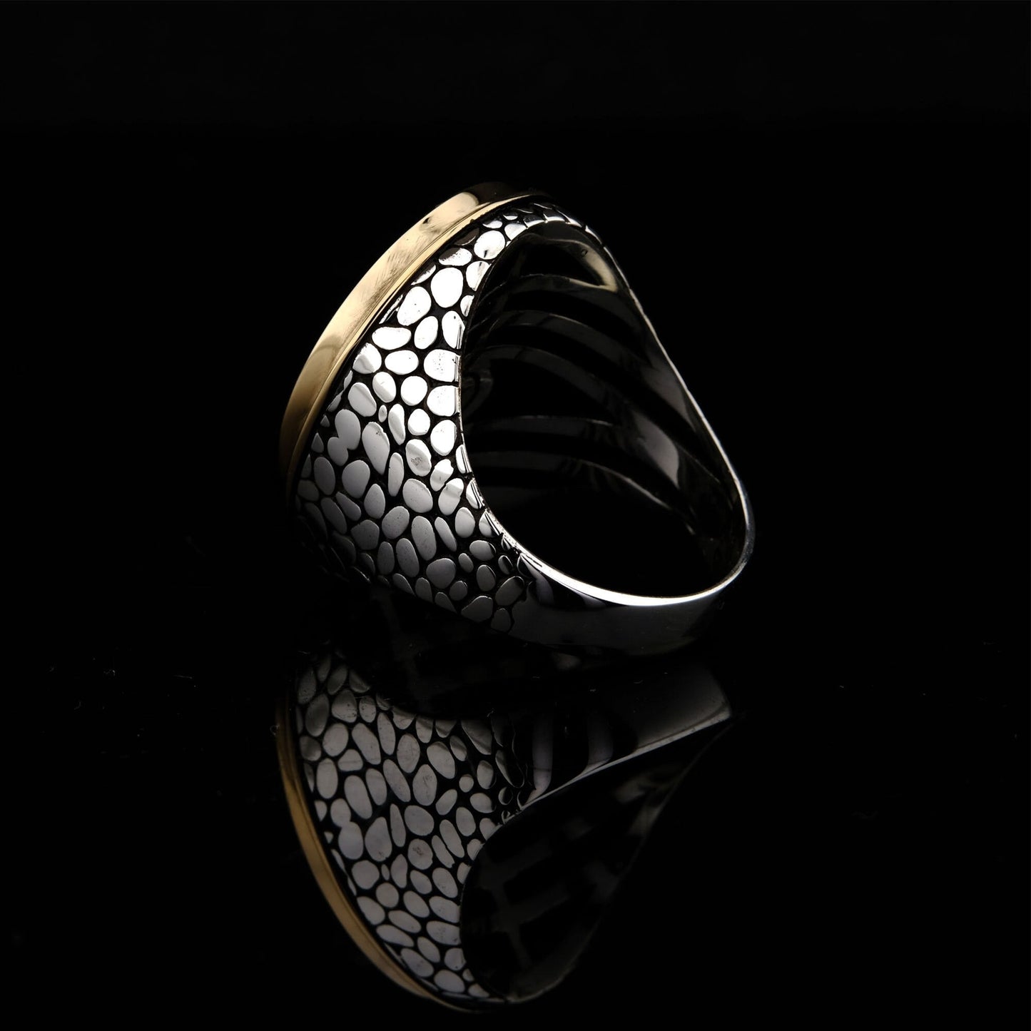 Silver Men Islamic Ring