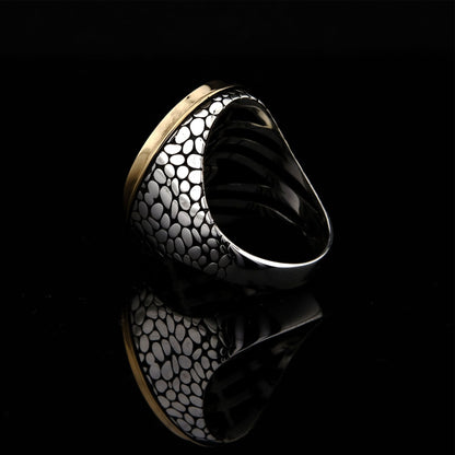 Silver Men Islamic Ring