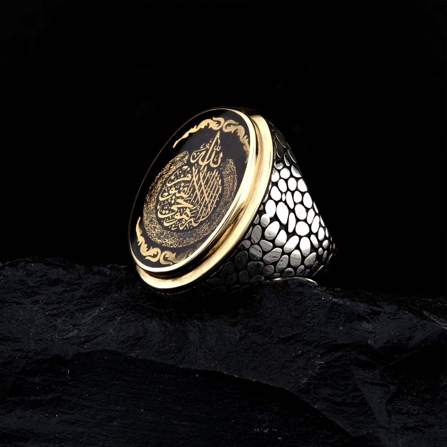 Silver Men Islamic Ring
