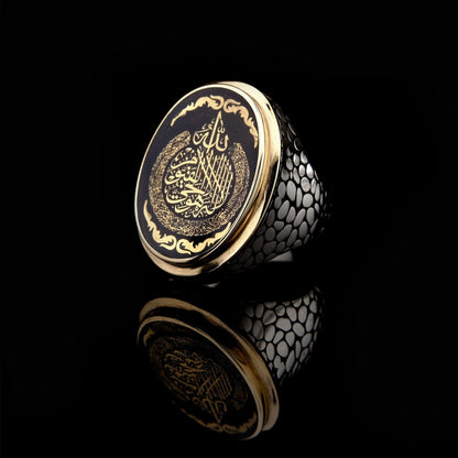 Silver Men Islamic Ring