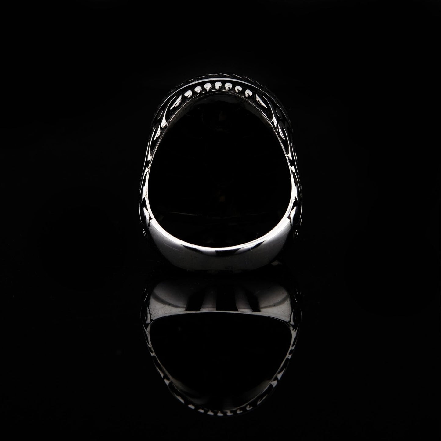 Silver Islamic Ring, Surah Al Falaq Ring