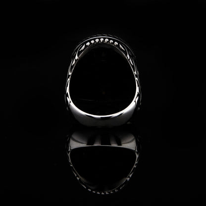 Silver Islamic Ring, Surah Al Falaq Ring