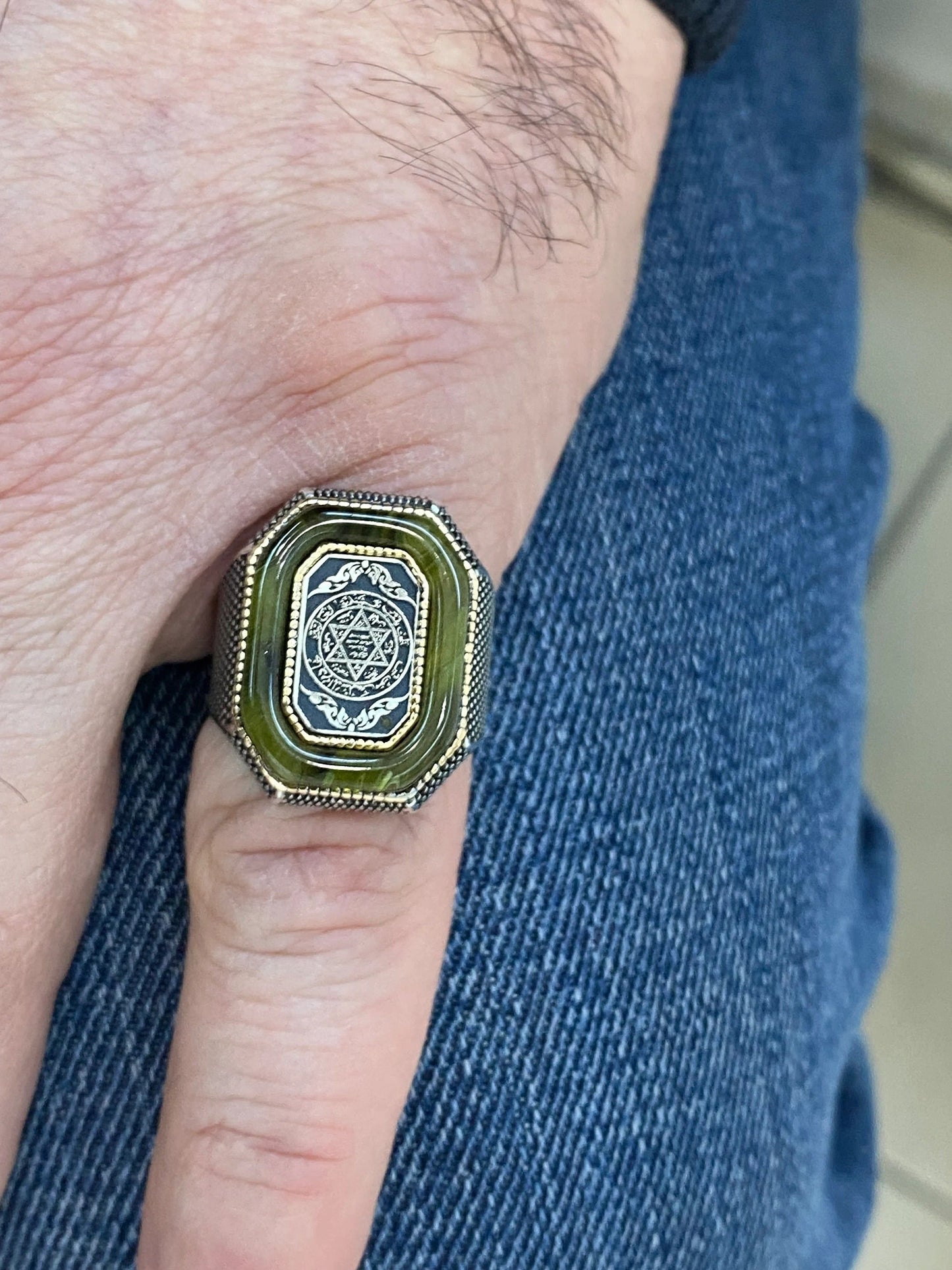 Seal of Solomon Silver Ring