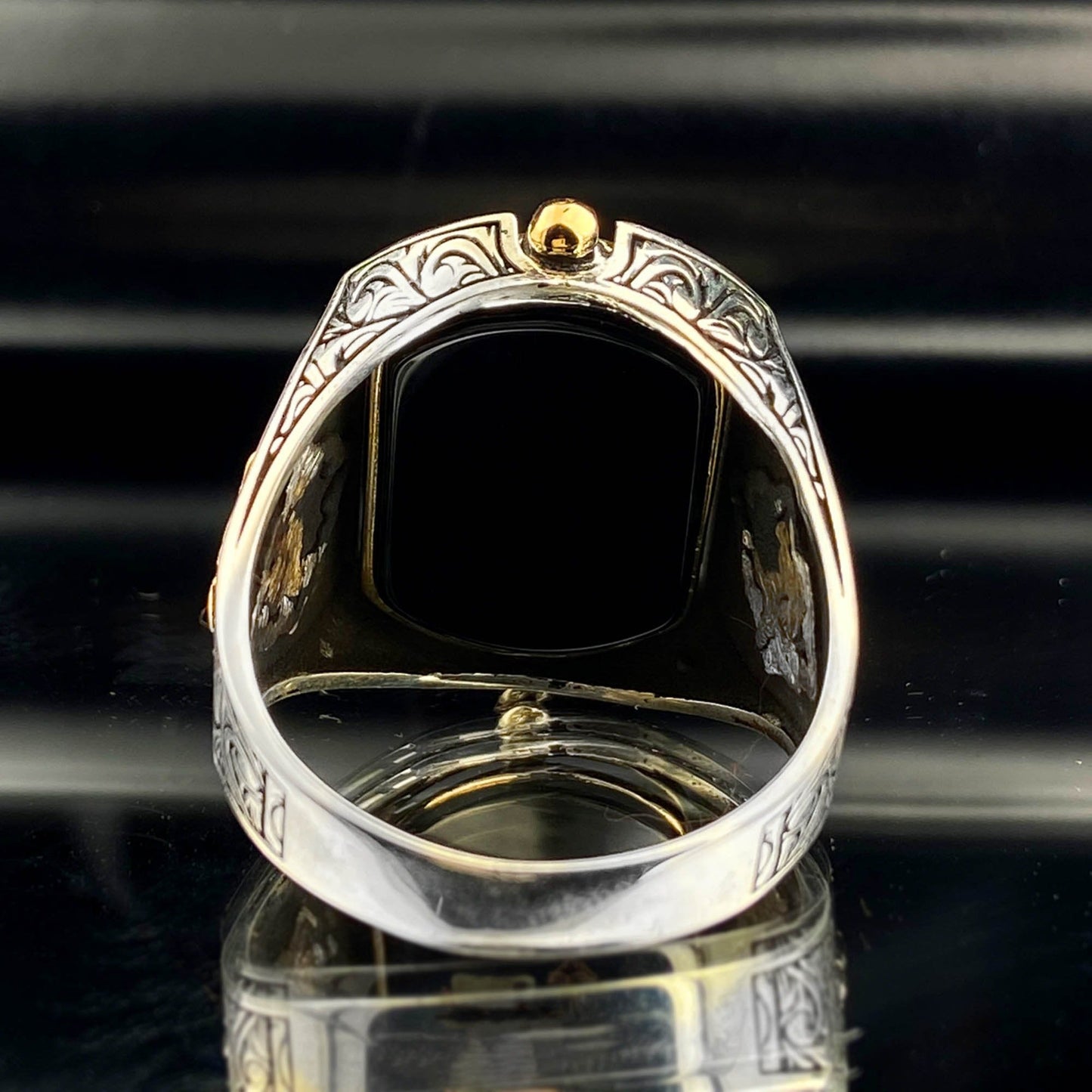 Onyx Islamic Handmade Silver Ring Most Loved