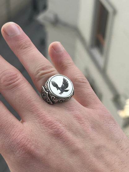 Eagle 925 Sterling Silver Ring