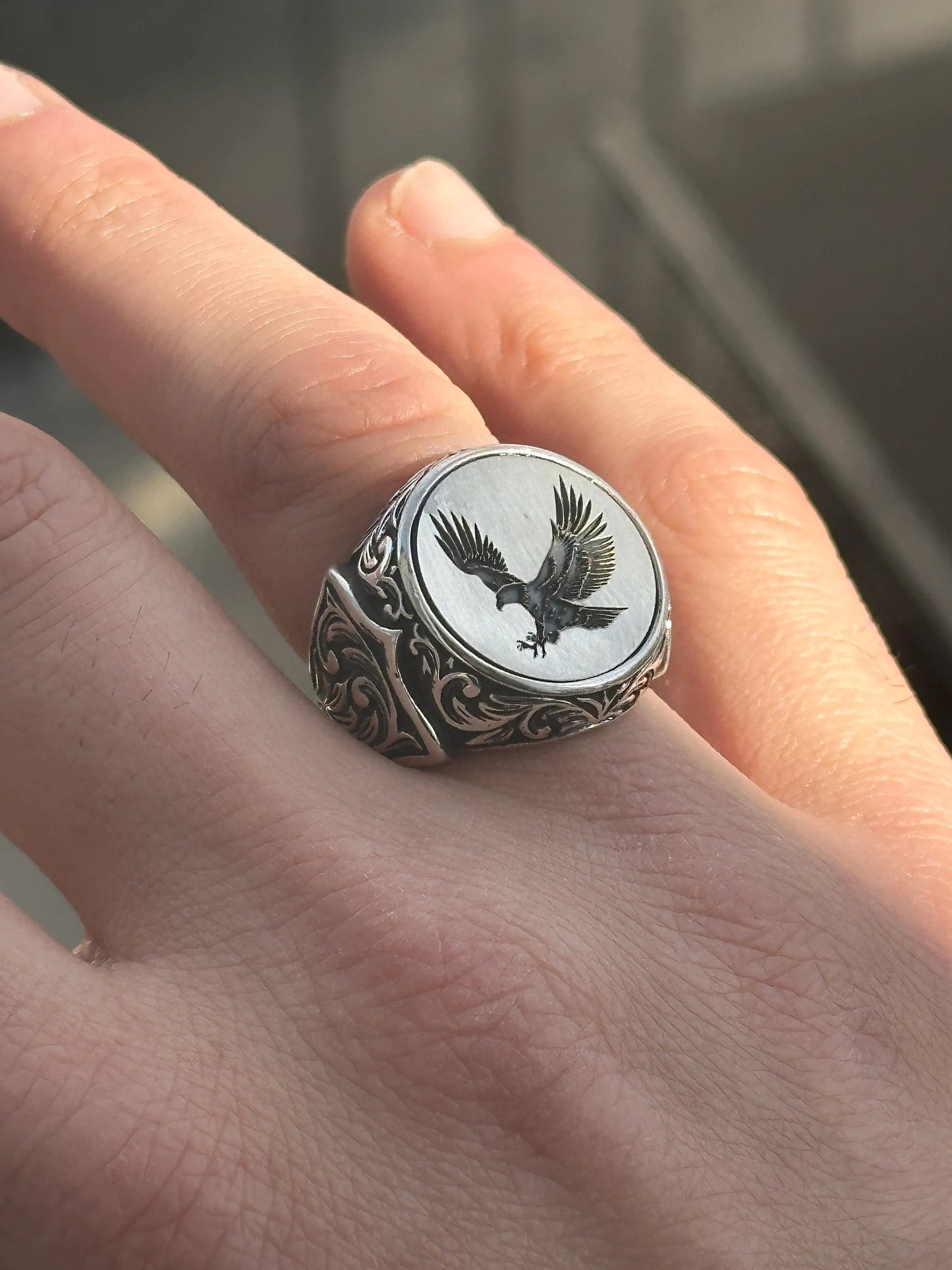 Eagle 925 Sterling Silver Ring