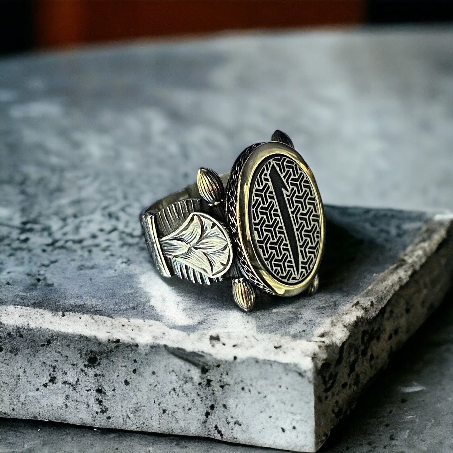 Elif Islamic Ring