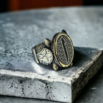Elif Islamic Ring