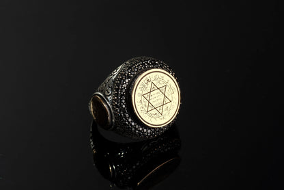 Sterling Silver King Solomon Talisman Ring Most Loved