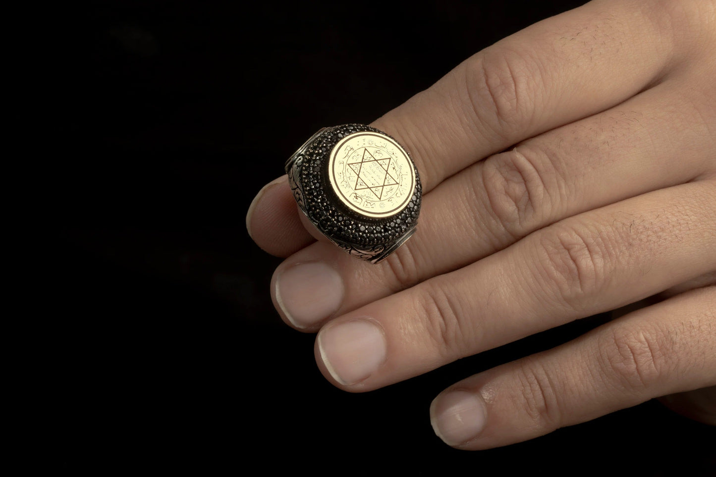 Sterling Silver King Solomon Talisman Ring Most Loved