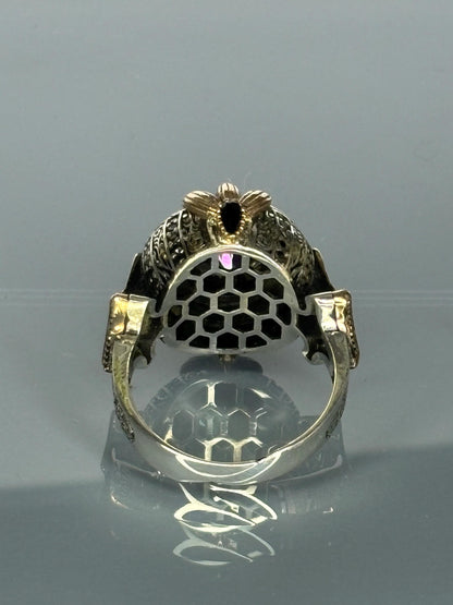Handmade Turkish 925 Sterling Silver Men's Ring Most Loved
