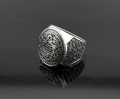 Solomon Islamic Custom Sterling Silver Ring Most Loved