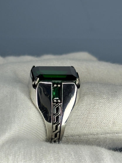 Unique 925 Sterling Silver Men's Ring