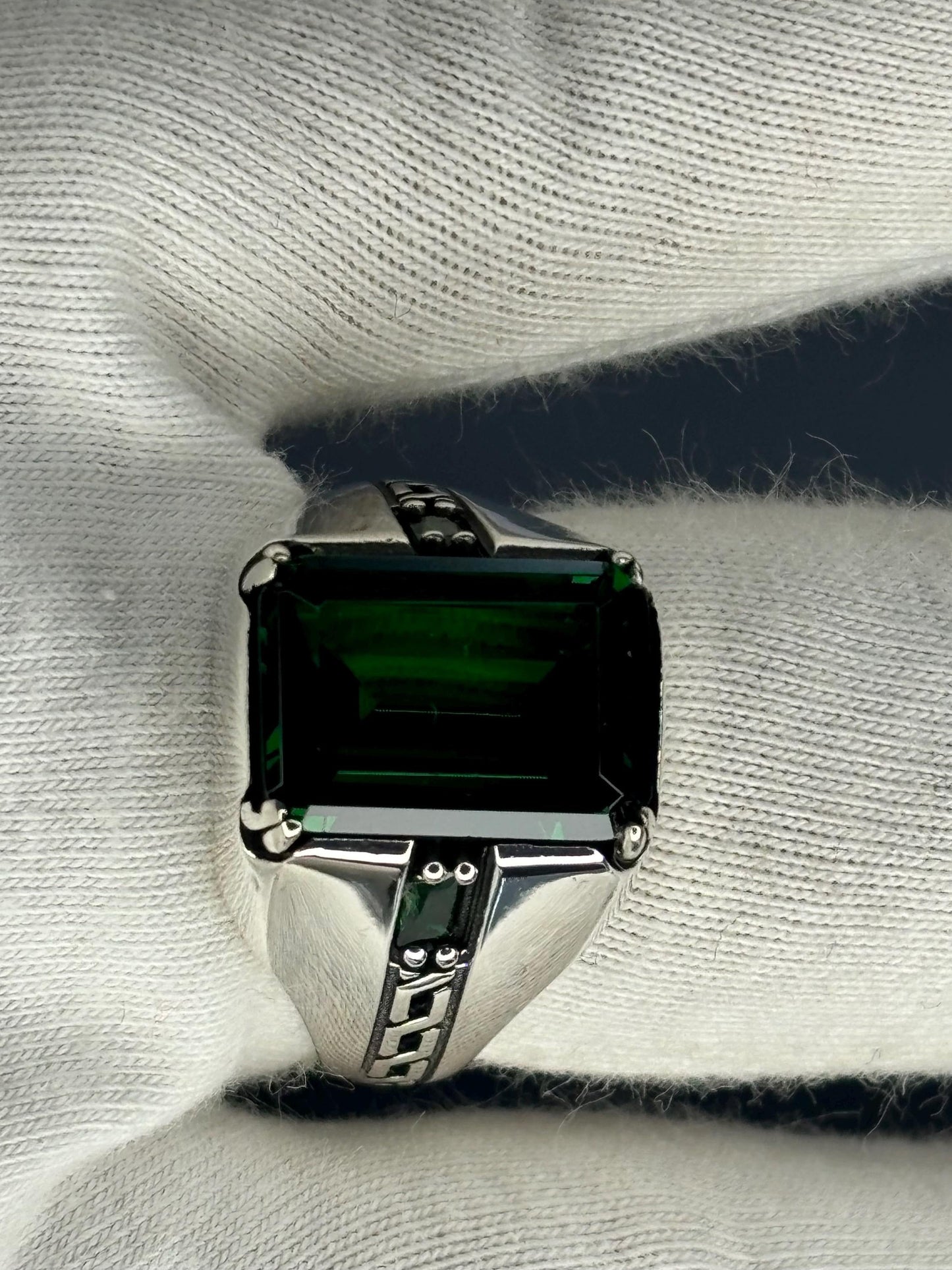 Unique 925 Sterling Silver Men's Ring