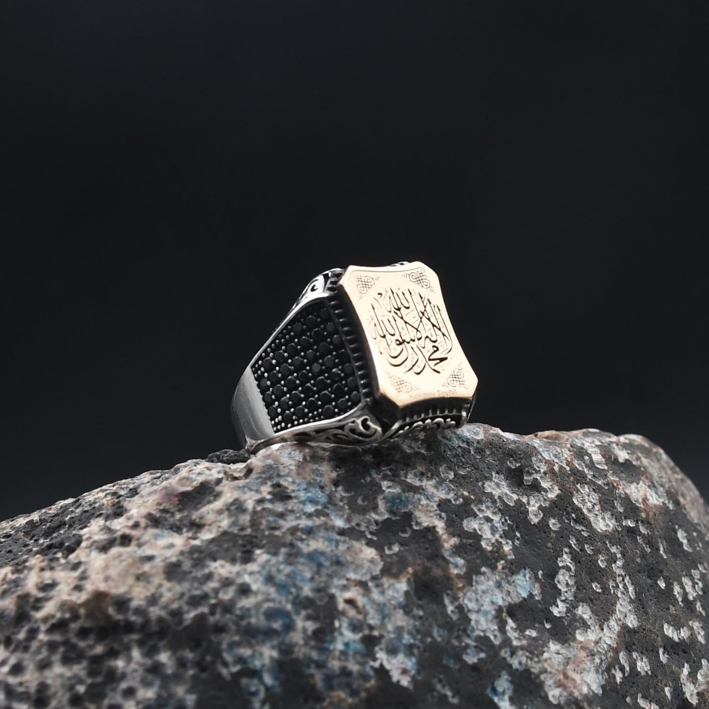 Islamic Silver Ring,925 Sterling Silver Ring