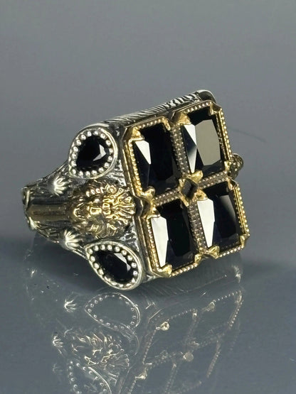 Turkish Handmade Jewelry 925 Sterling Silver Ring