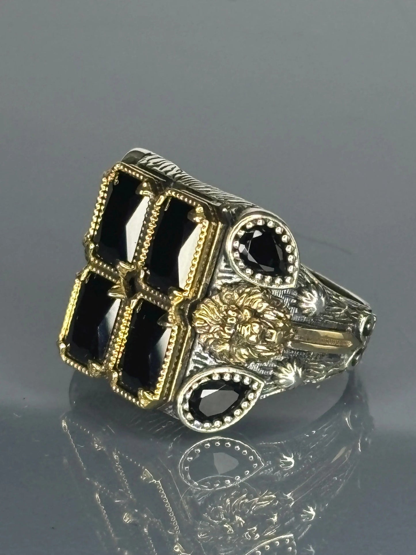 Turkish Handmade Jewelry 925 Sterling Silver Ring