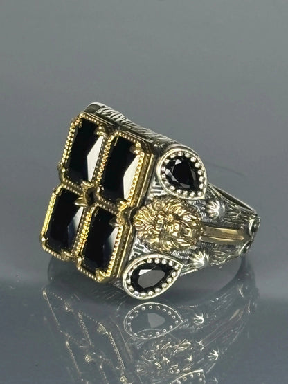 Turkish Handmade Jewelry 925 Sterling Silver Ring