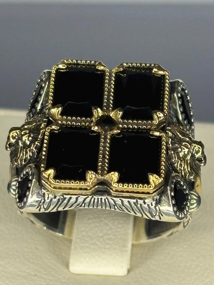 Turkish Handmade Jewelry 925 Sterling Silver Ring