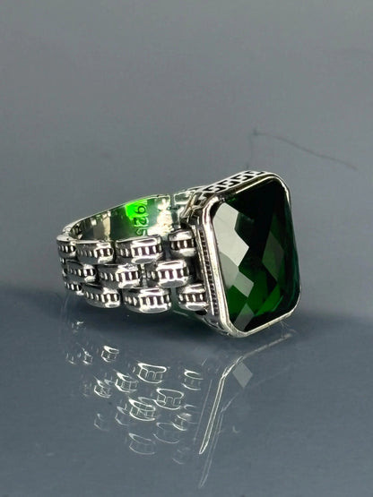 Turkish Handmade Jewelry 925 Sterling Silver Ring