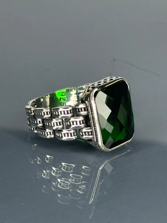 Turkish Handmade Jewelry 925 Sterling Silver Ring