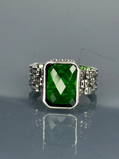 Turkish Handmade Jewelry 925 Sterling Silver Ring