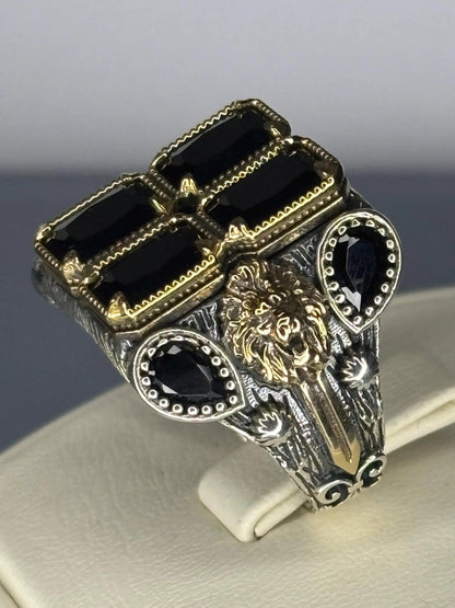 Turkish Handmade Jewelry 925 Sterling Silver Ring