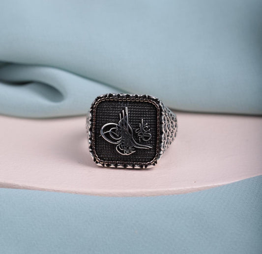 Ottoman Tughra Symbol Men’s Ring