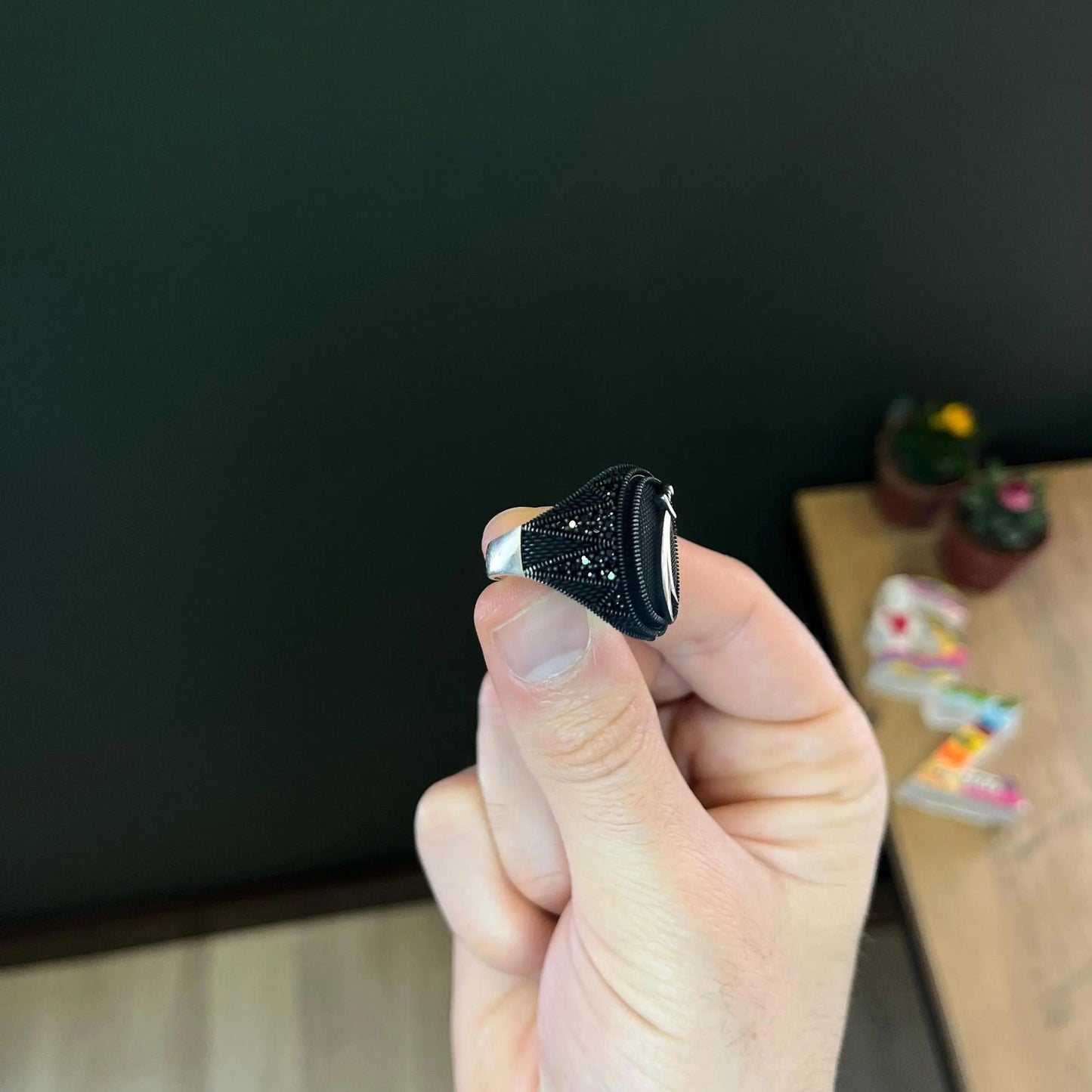 Handcrafted Zulfikar Sword Ring