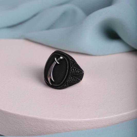 Handcrafted Zulfikar Sword Ring