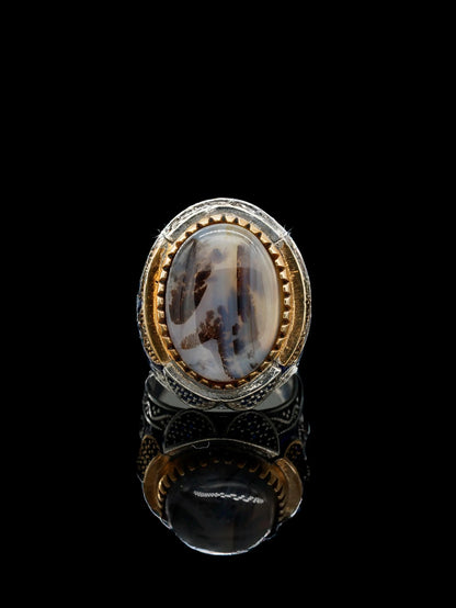 Handmade Sterling Silver Luxury Men's Ring