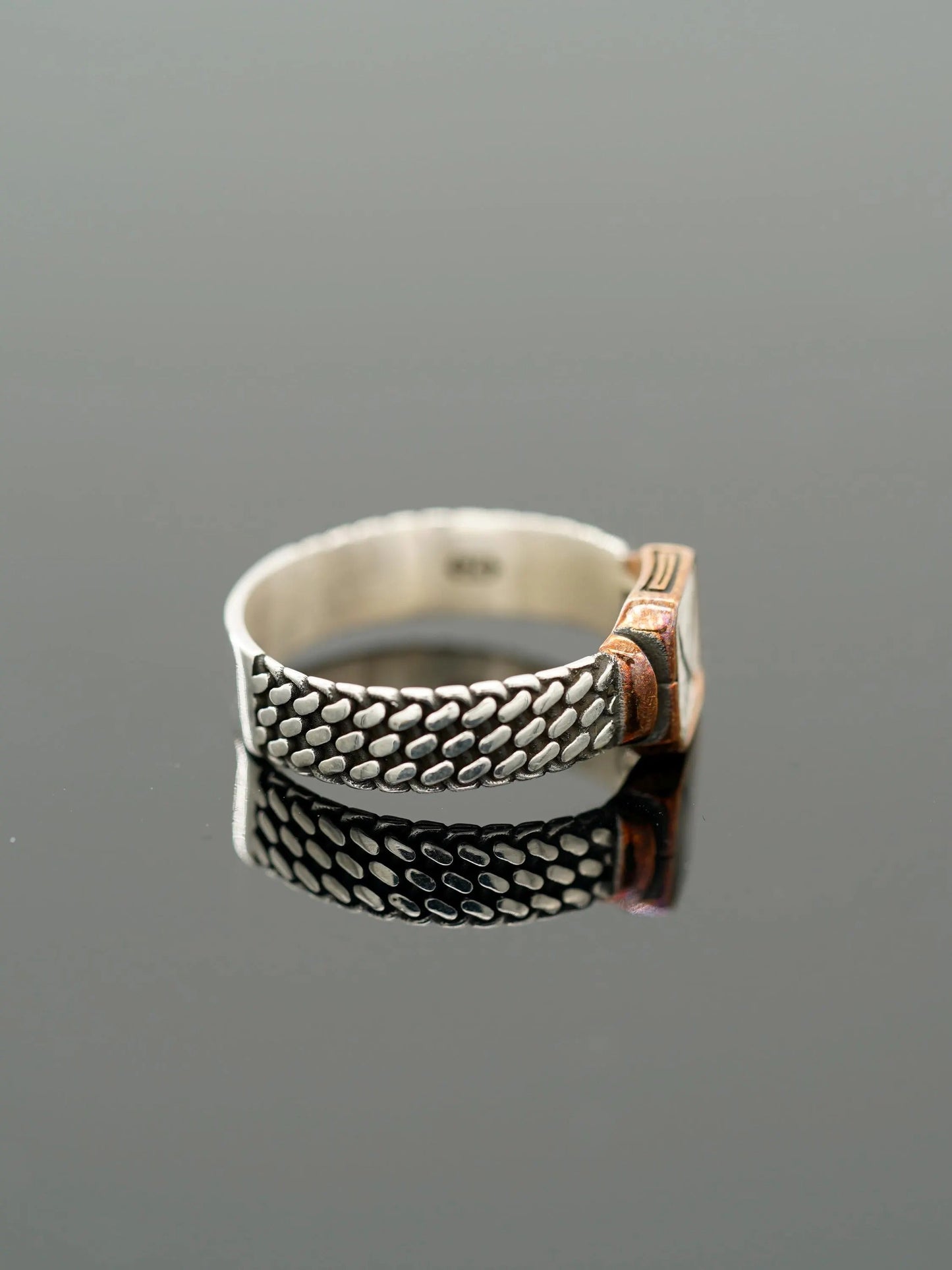 Handmade Sterling Silver Double Zulfiqar Sword Ring