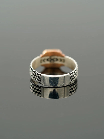 Handmade Sterling Silver Double Zulfiqar Sword Ring