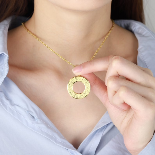 Surat Al Kafirun Islamic Necklace